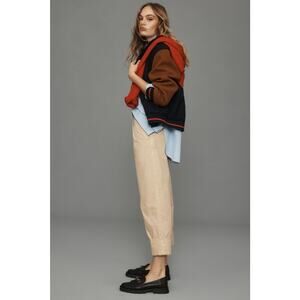 Anthropologie High-Cuff Chino Pants‎ 12